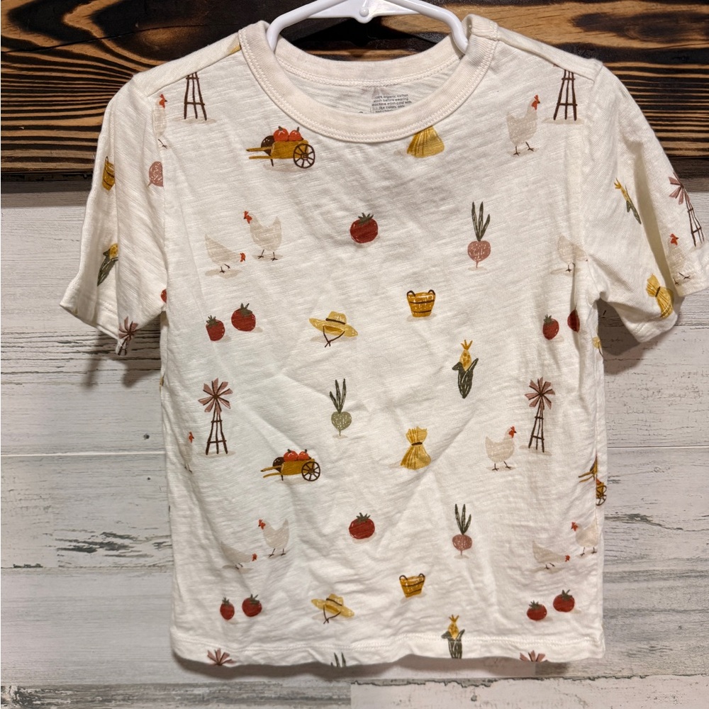 Little Co. By Lauren Conrad farm design tshirt
